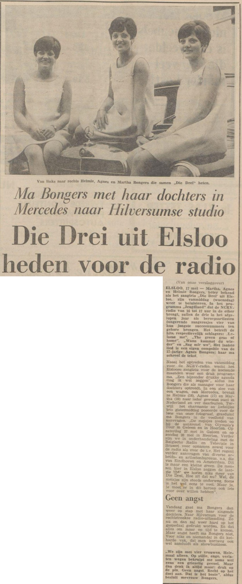 die drei op der adio