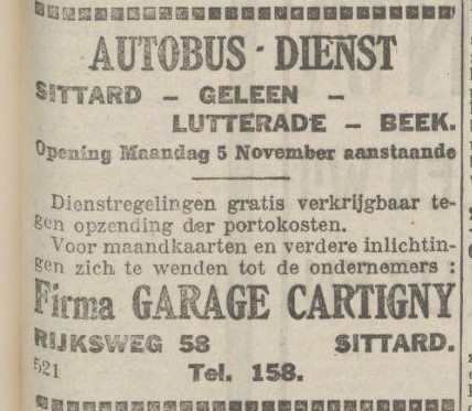 05-11-1923 eerste lijndienst Cartigny