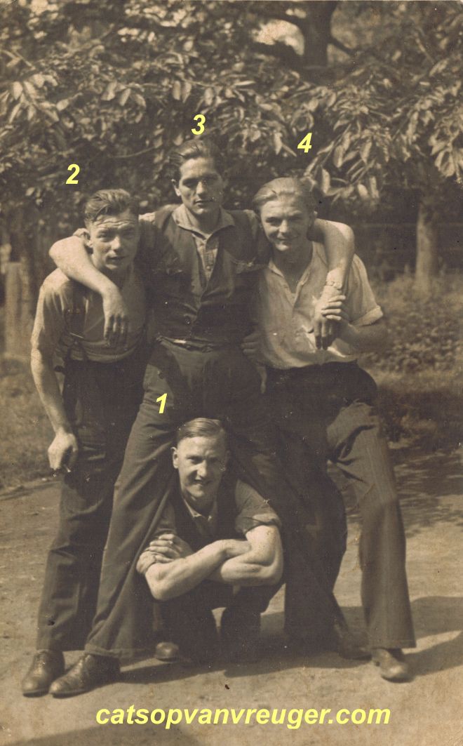 tjeu frederix tjeu lemmens huub perebooms louis huiveneers 1944