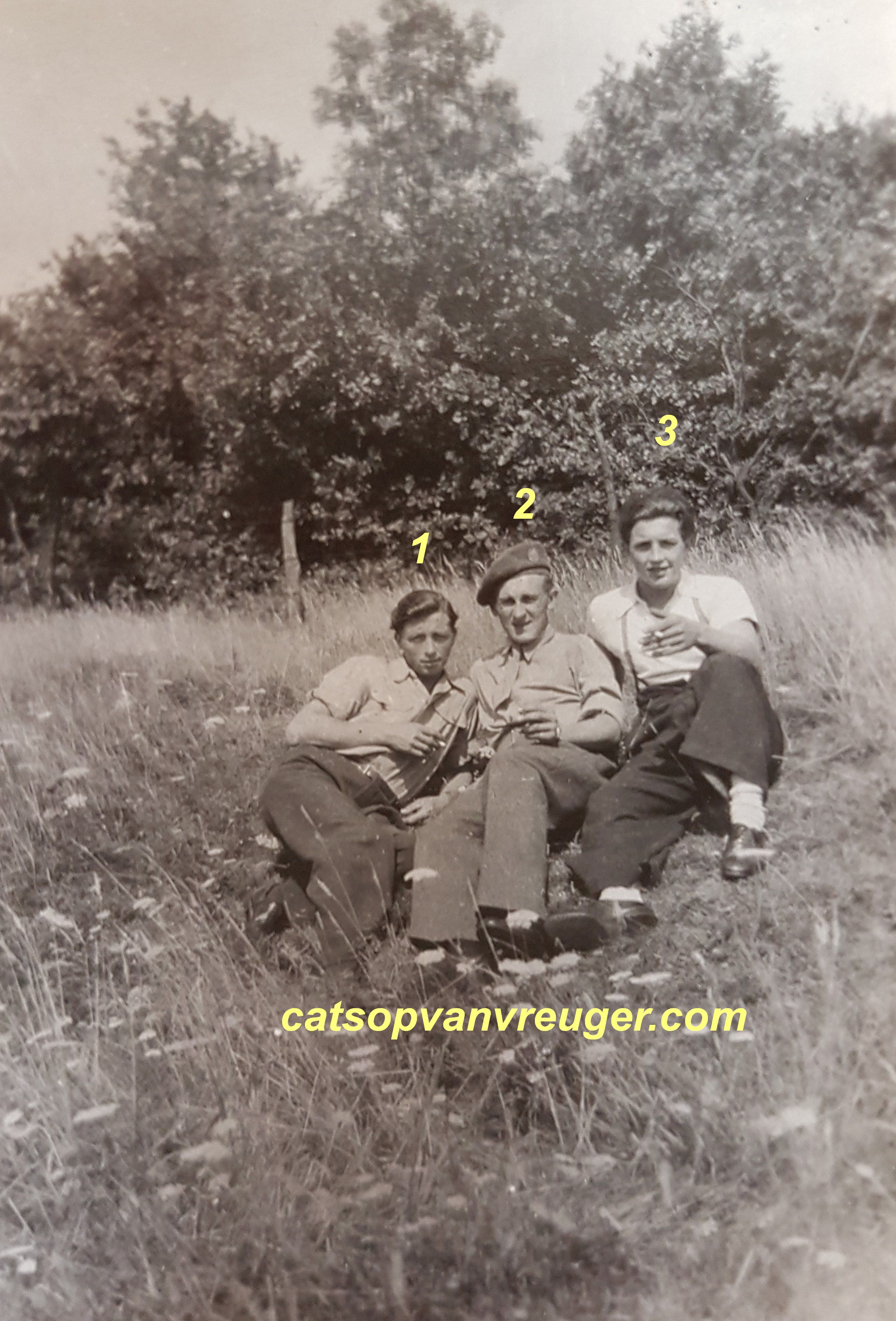 gus vlak voor zijn vertrek