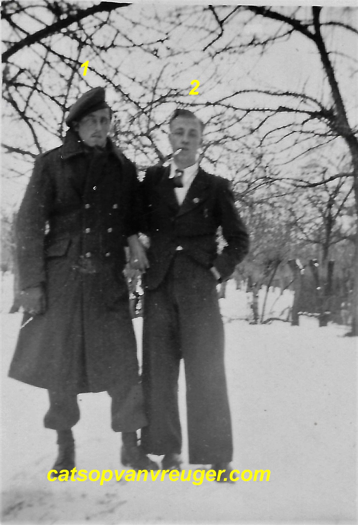 engelen wim voor vertrek