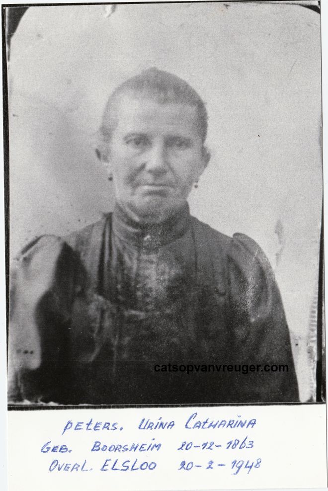 Urina Catharina Peters 1